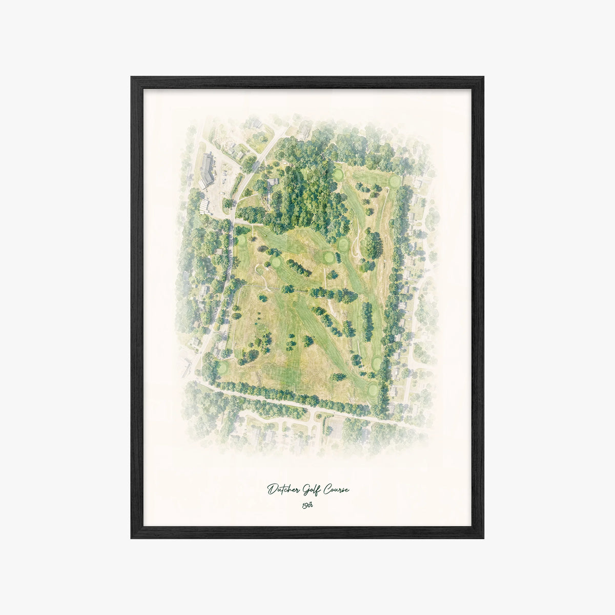 Dutcher Golf Course black frame