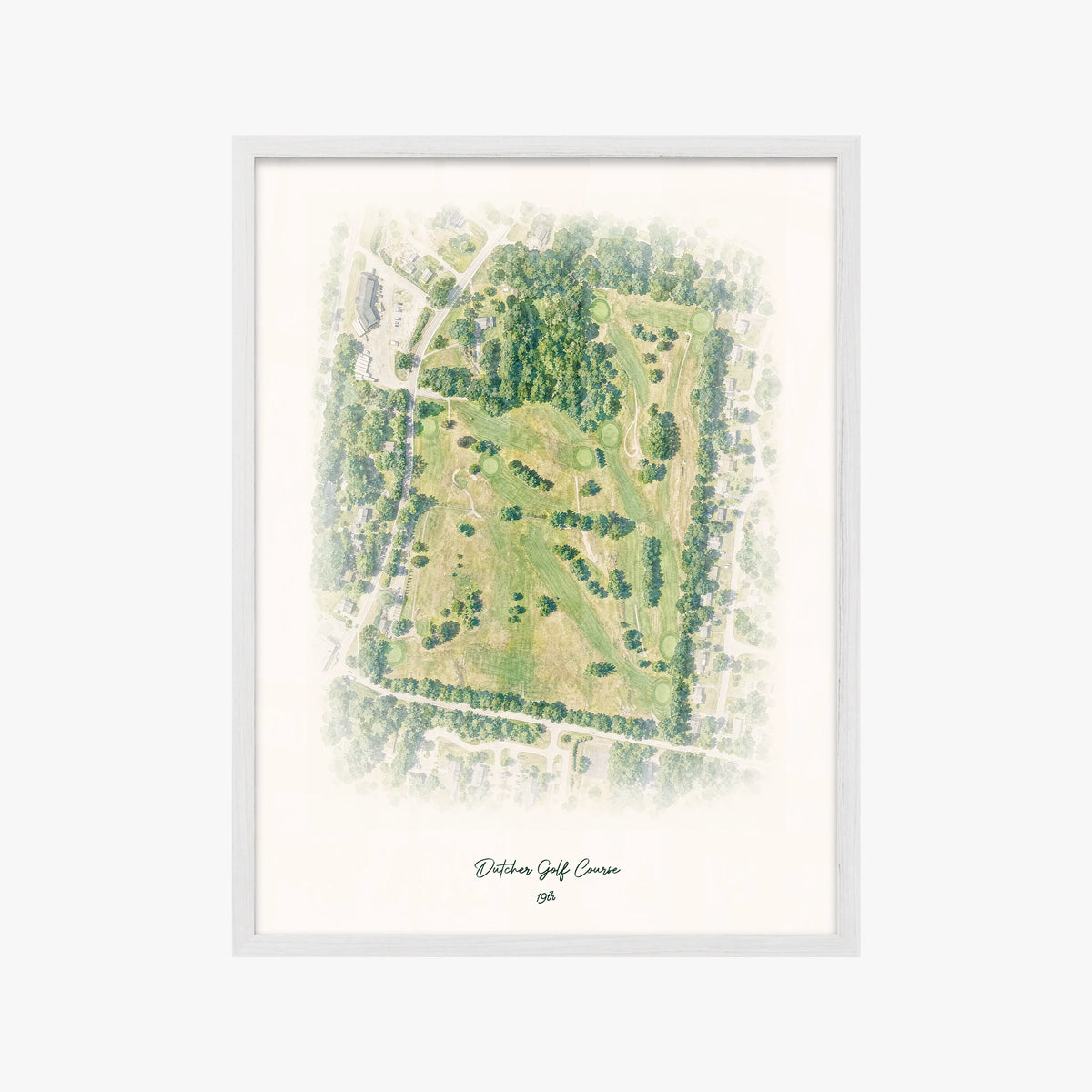 Dutcher Golf Course white frame
