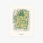 Dutcher Golf Course printed artwork