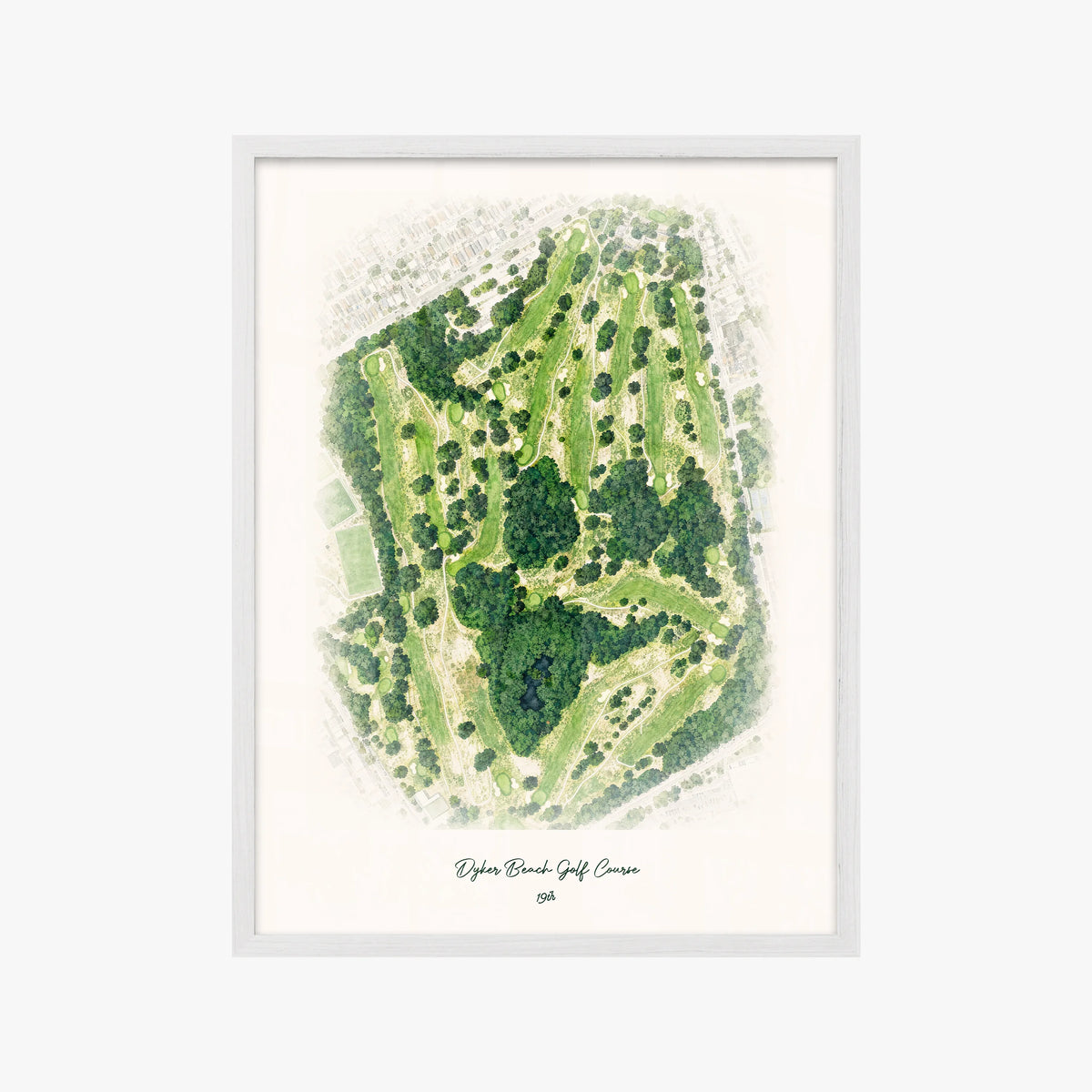 Dyker Beach Golf Course white frame
