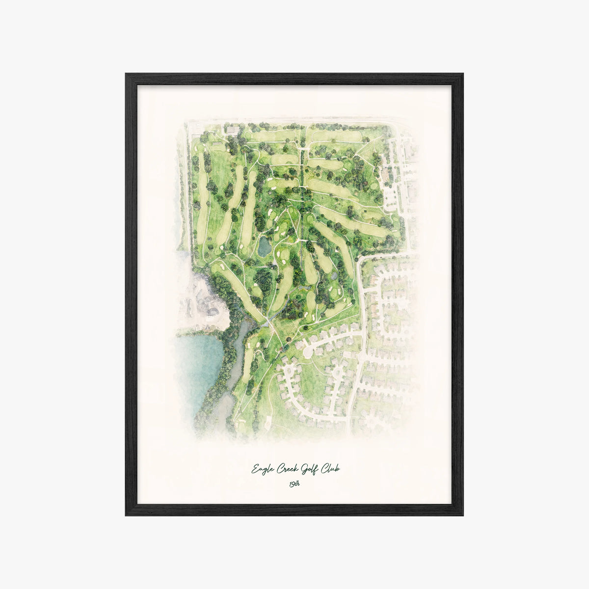 Eagle Creek Golf Club black frame