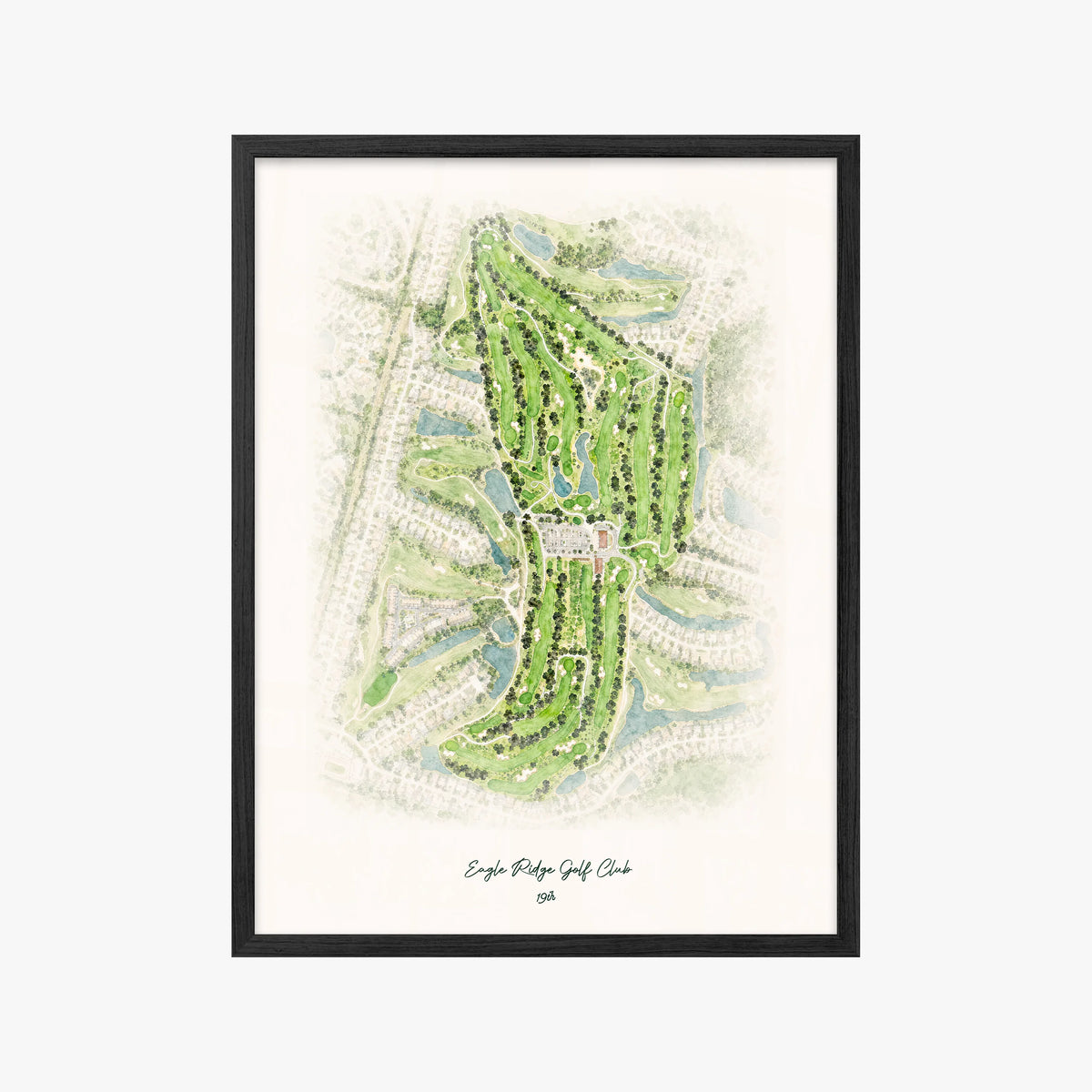 Eagle Ridge Golf Club black frame