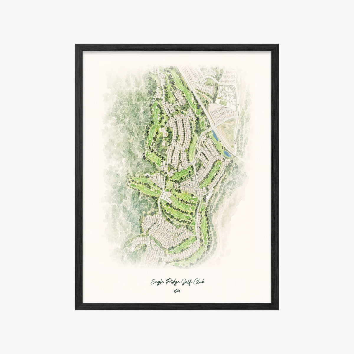Eagle Ridge Golf Club black frame