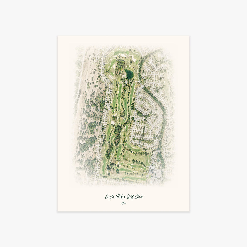 Eagle Ridge Golf Club printed artwork