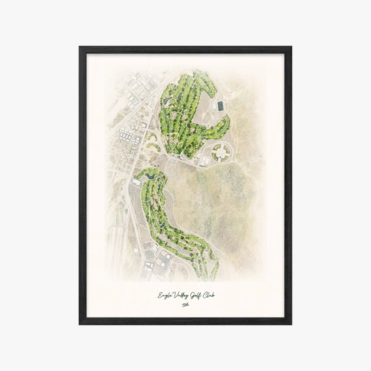 Eagle Valley Golf Club black frame