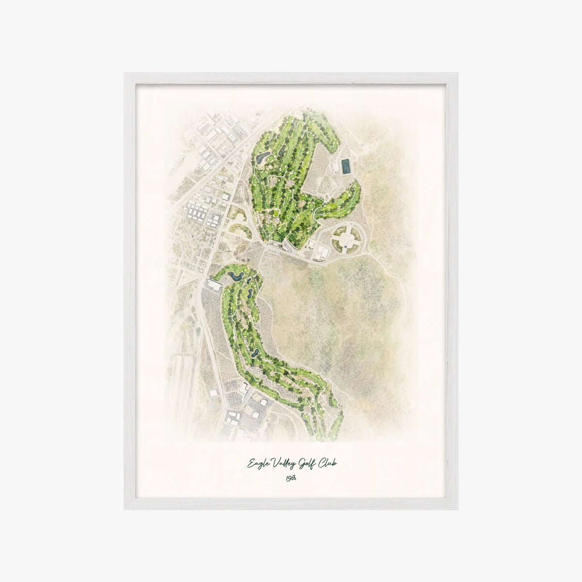 Eagle Valley Golf Club white frame