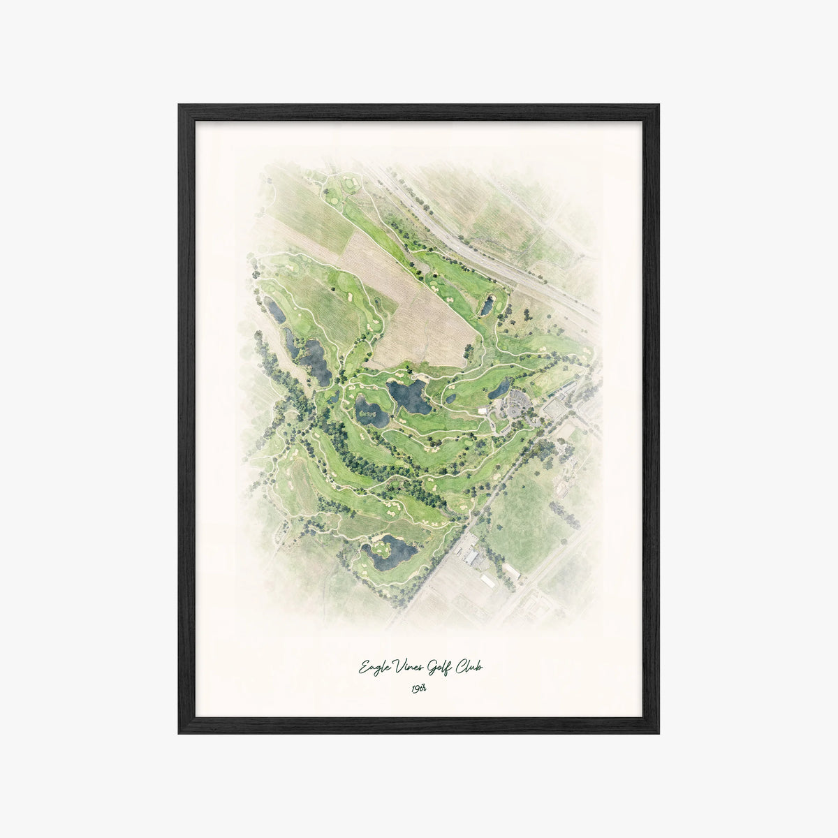 Eagle Vines Golf Club black frame
