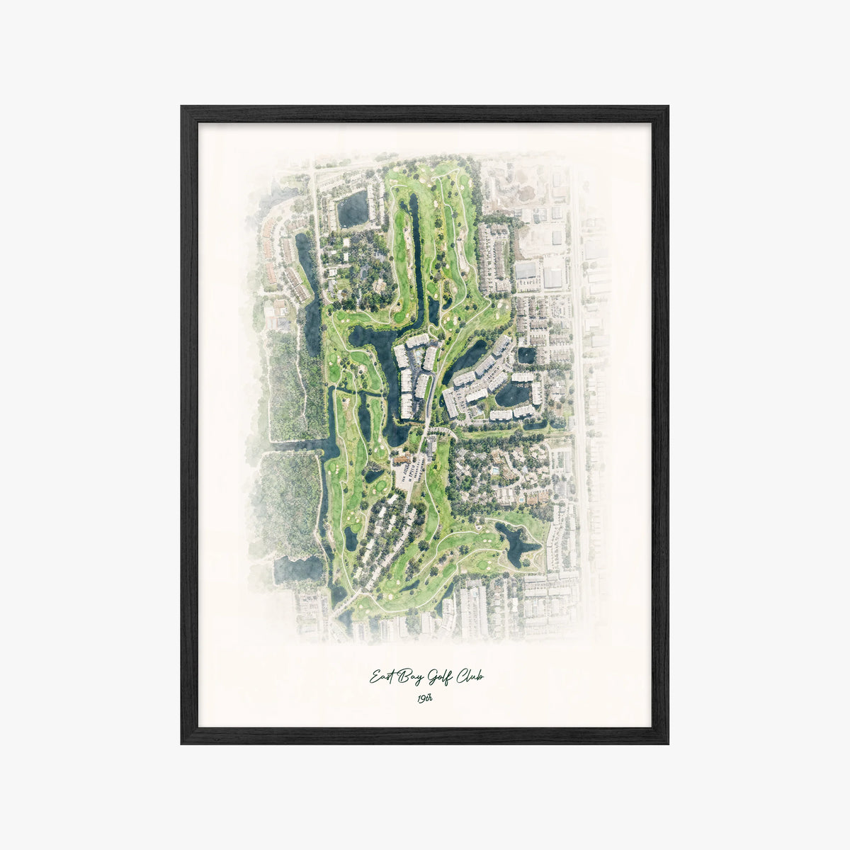 East Bay Golf Club black frame