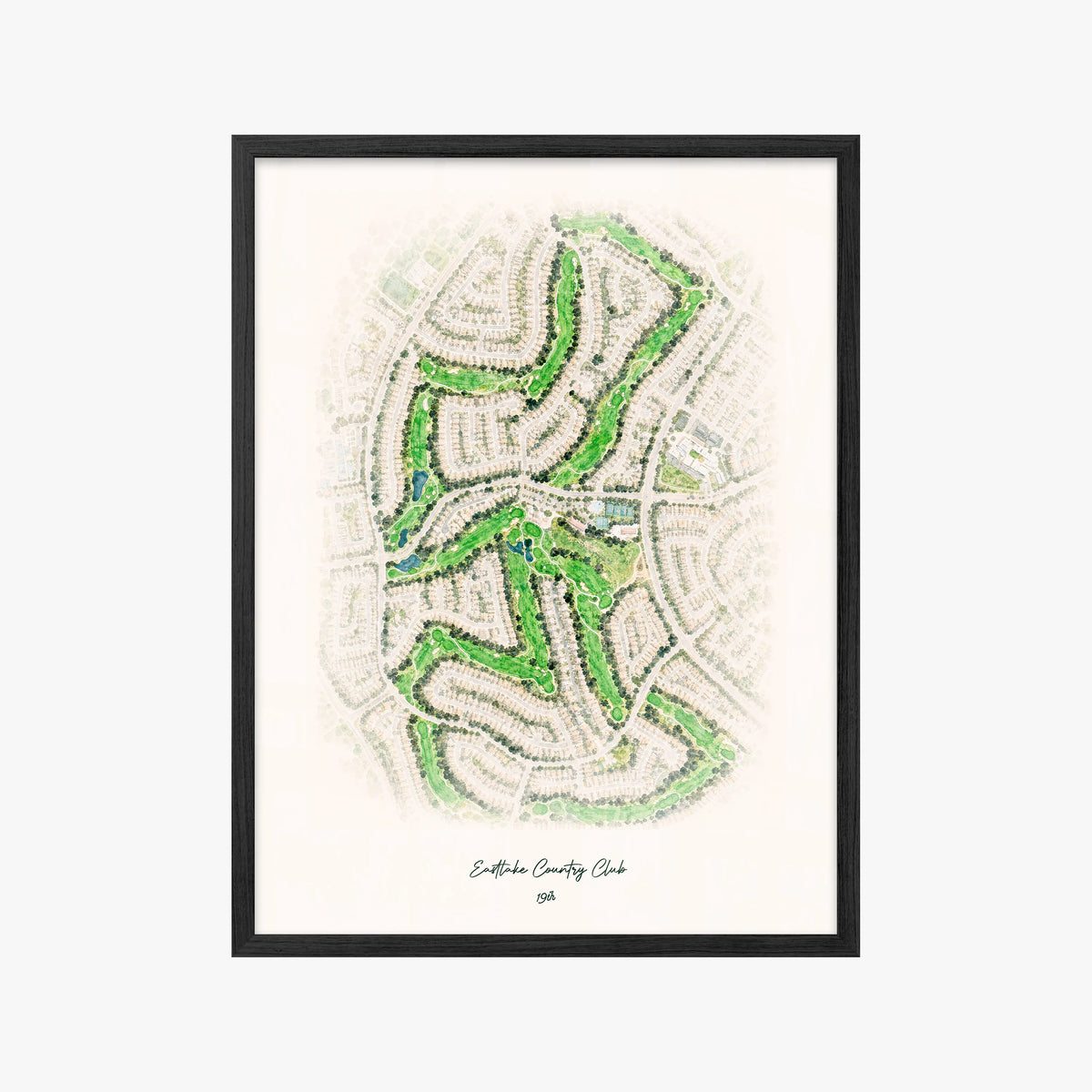 Eastlake Country Club black frame