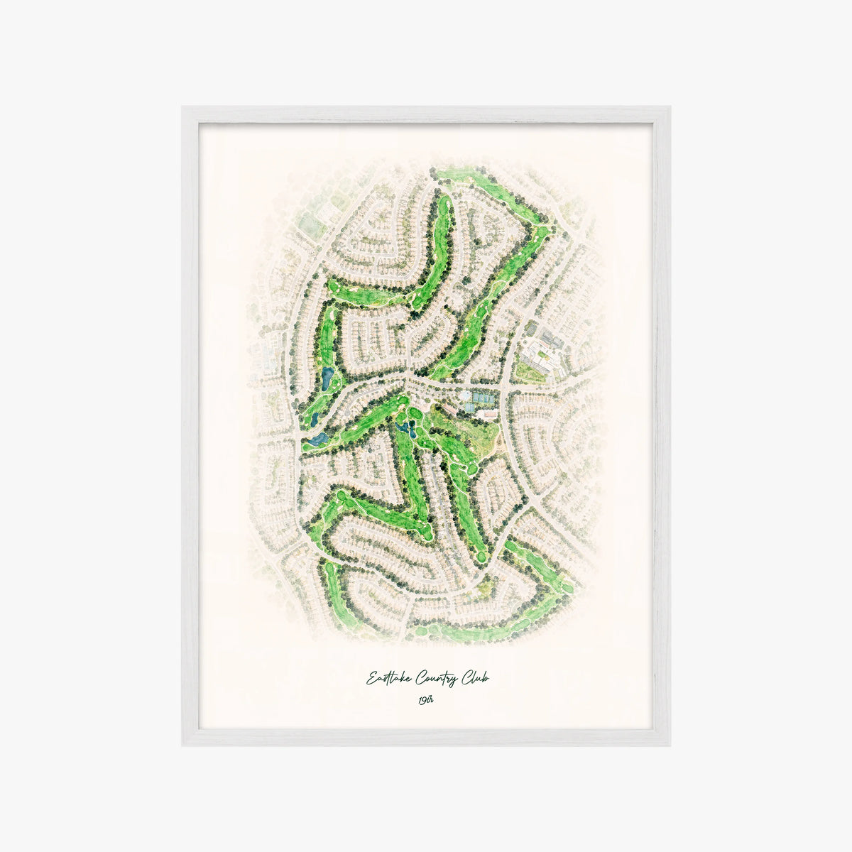 Eastlake Country Club white frame