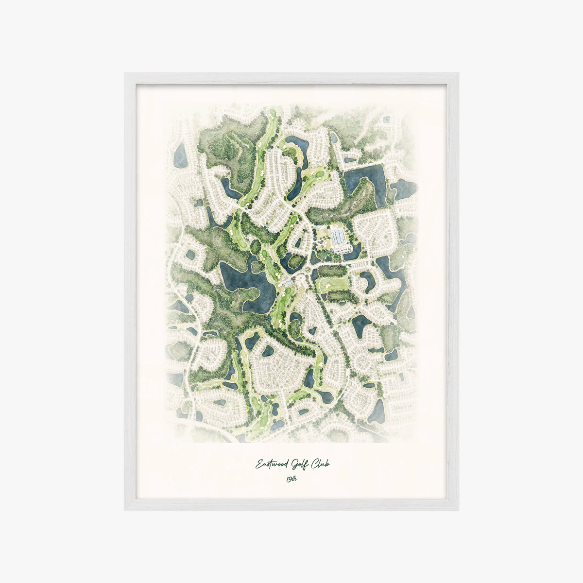Eastwood Golf Club white frame