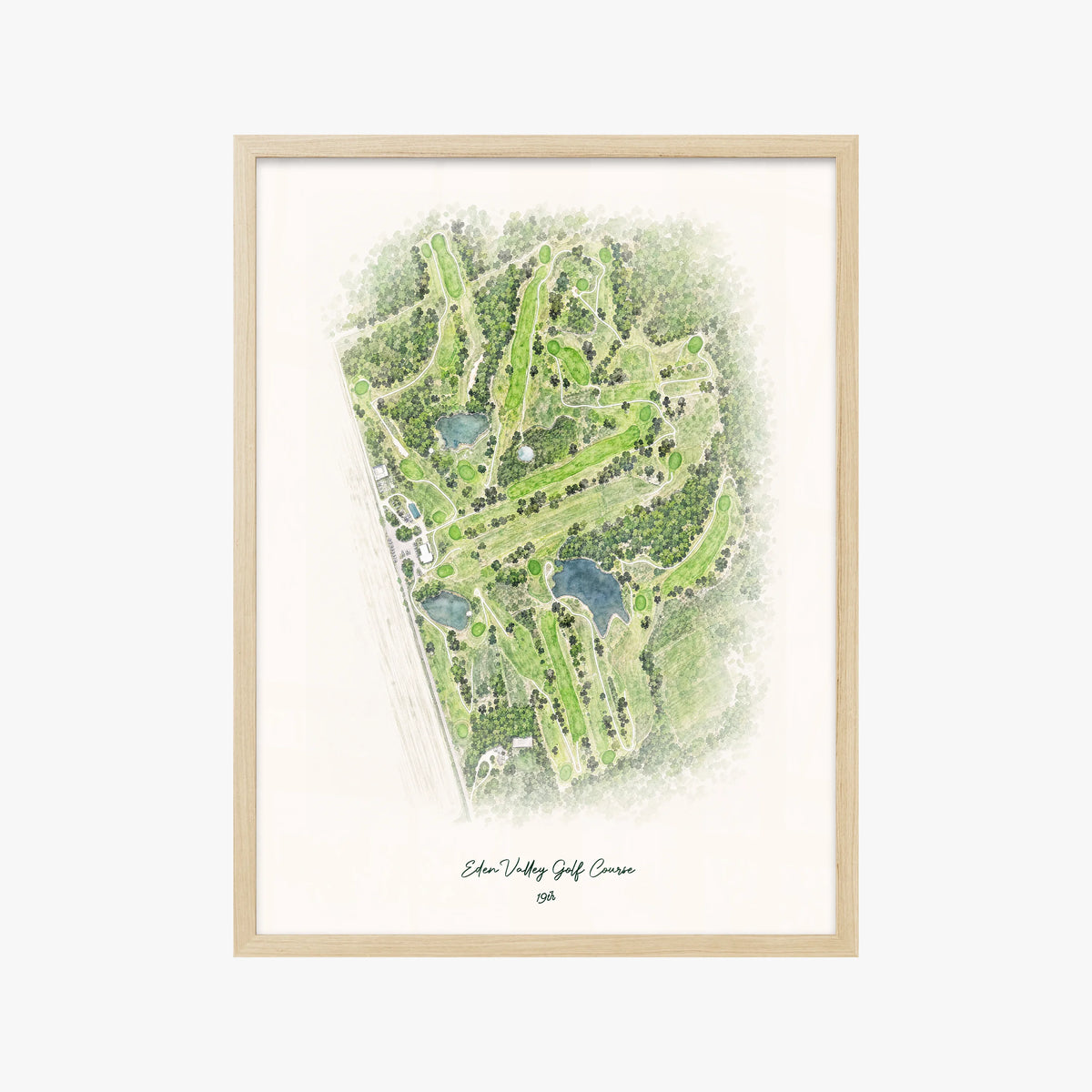 Eden Valley Golf Course wood frame