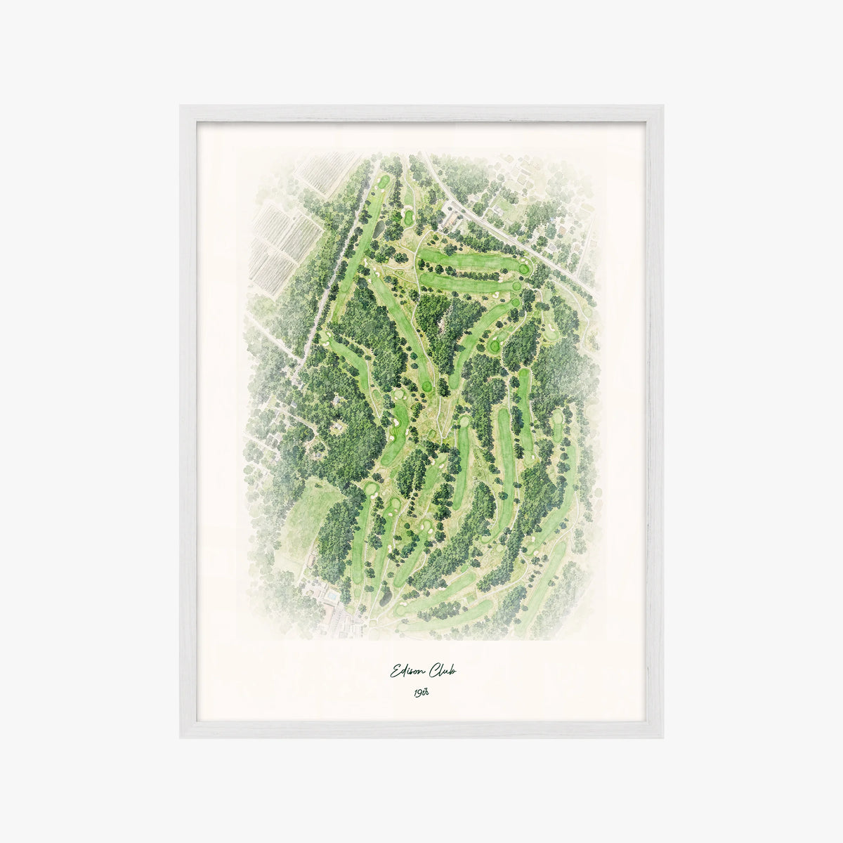 Edison Club white frame