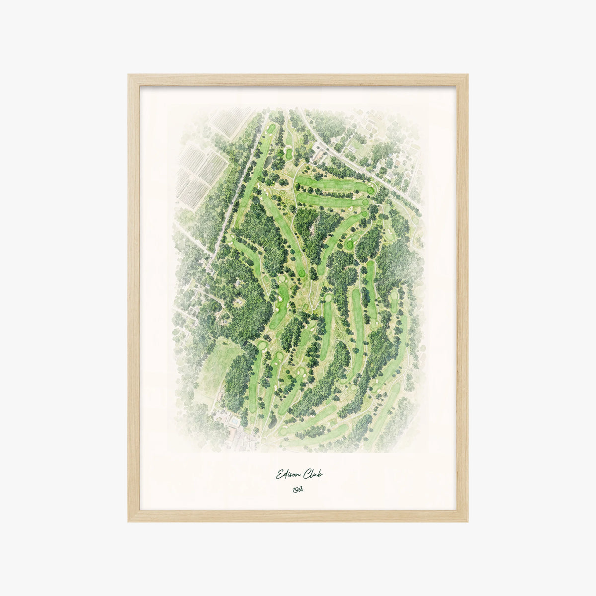 Edison Club wood frame