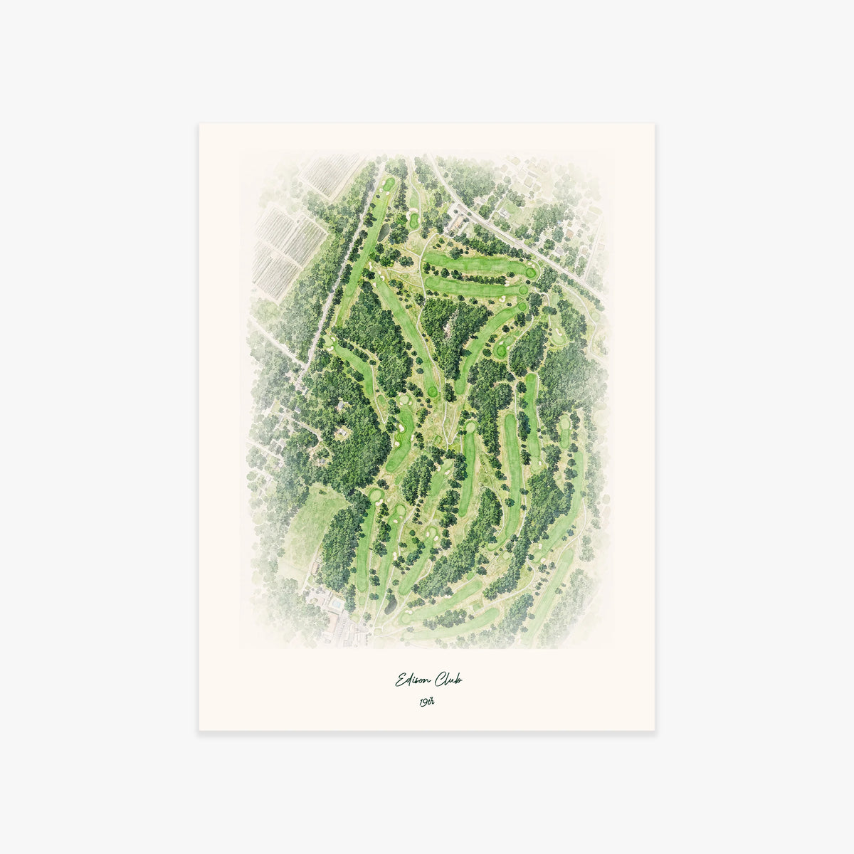 Edison Club printed artwork