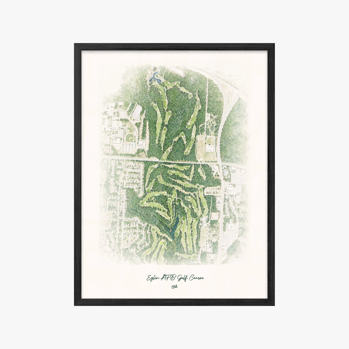 Eglin AFB Golf Course black frame