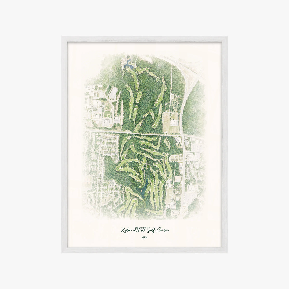 Eglin AFB Golf Course white frame