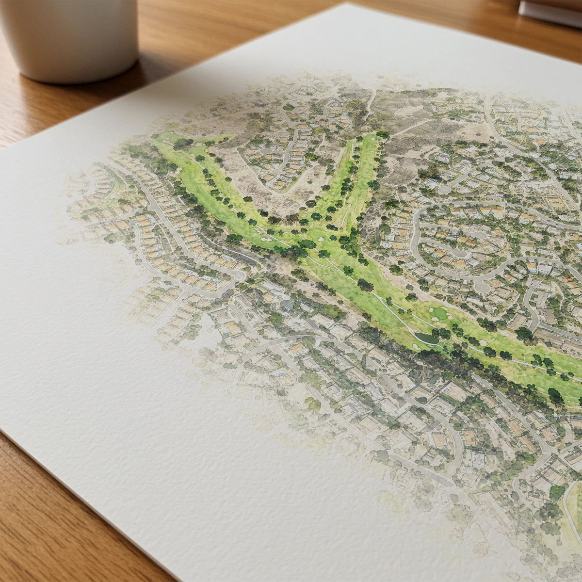 El Camino Country Club mockup 4
