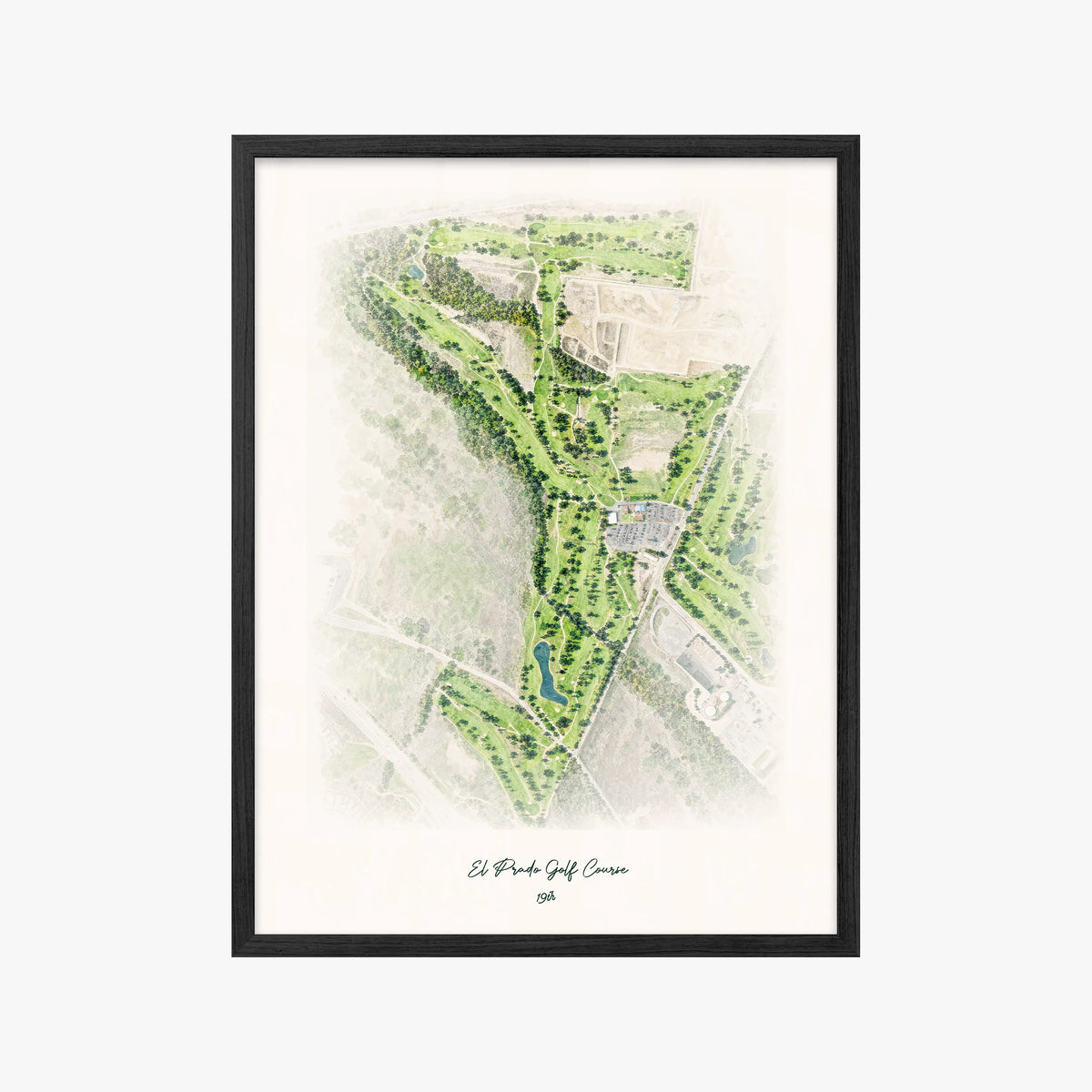 El Prado Golf Course black frame