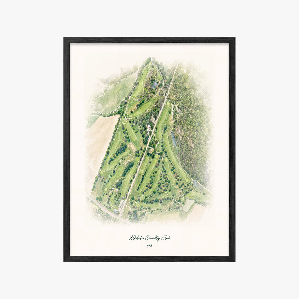 Elkdale Country Club black frame