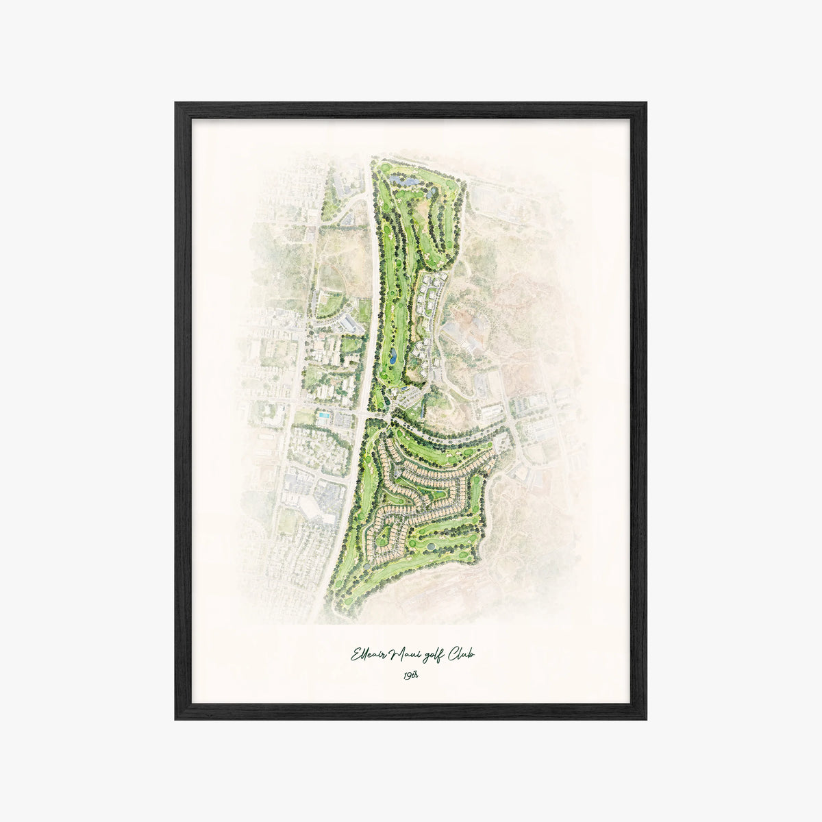 Elleair Maui golf Club black frame