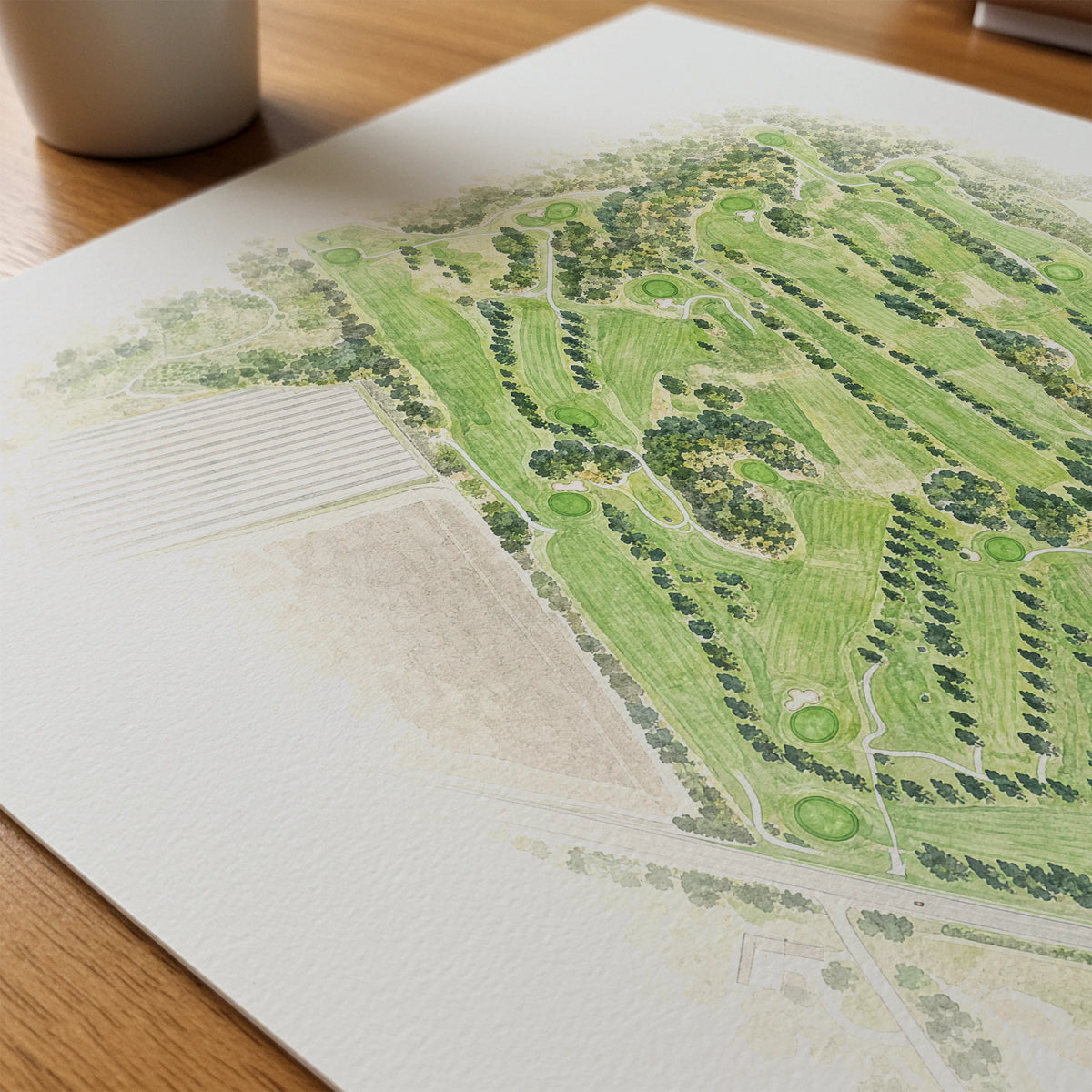 Elm Tree Golf Course mockup 4
