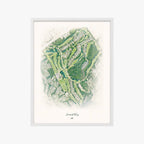 Emerald Bay white frame