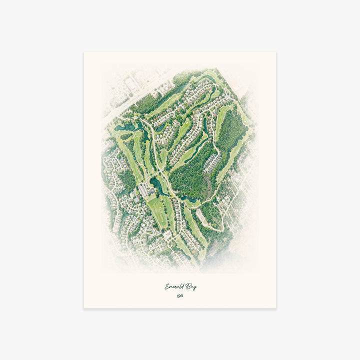 Emerald Bay printed artwork