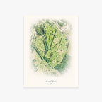 Emerald Greens printed artwork