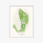 Emerald Isle Golf Course white frame