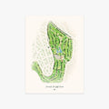 Emerald Isle Golf Course printed artwork