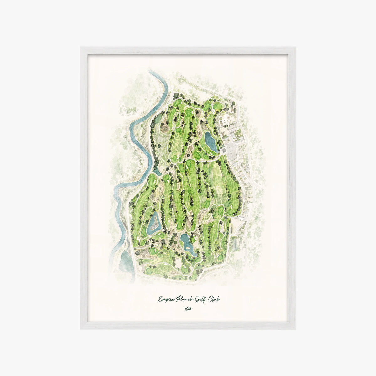 Empire Ranch Golf Club white frame