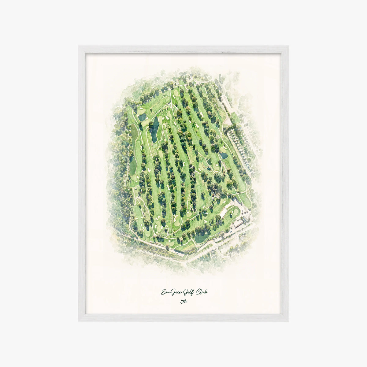 En-Joie Golf Club white frame
