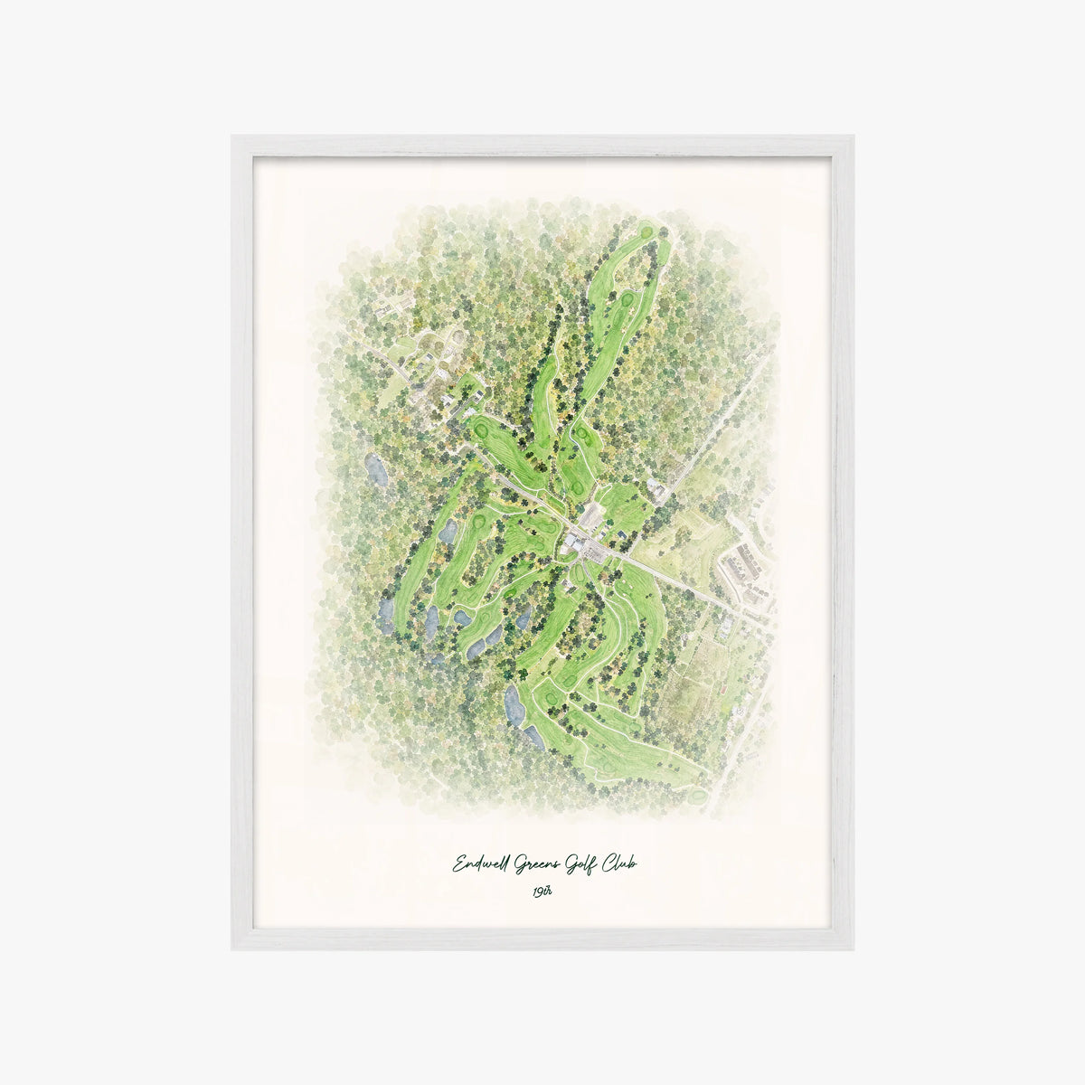 Endwell Greens Golf Club white frame
