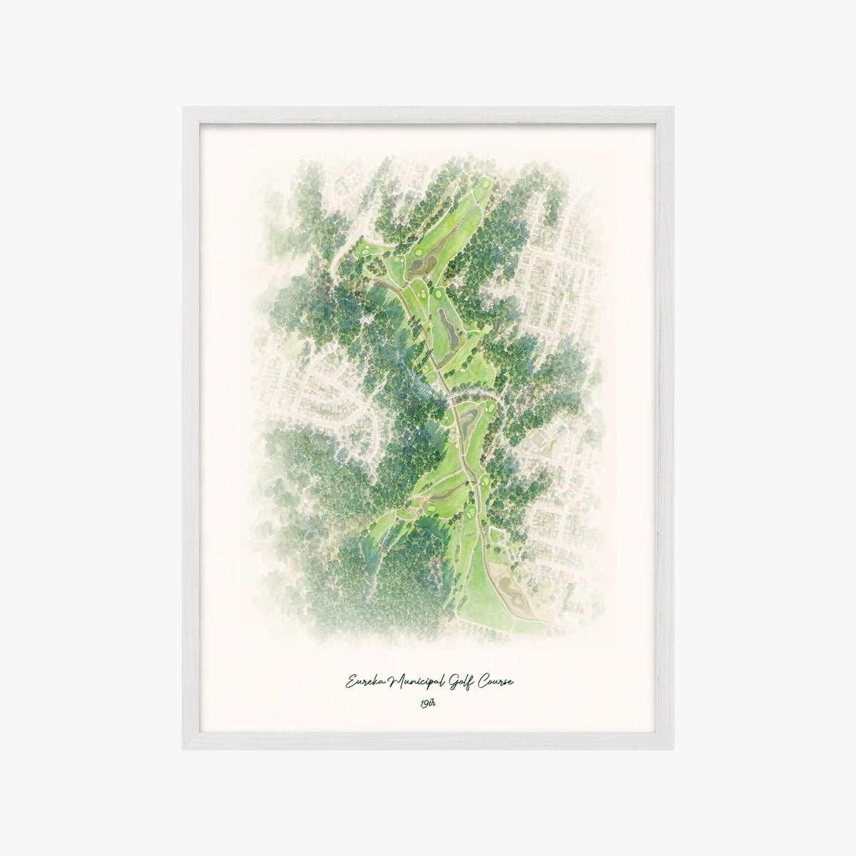 Eureka Municipal Golf Course white frame