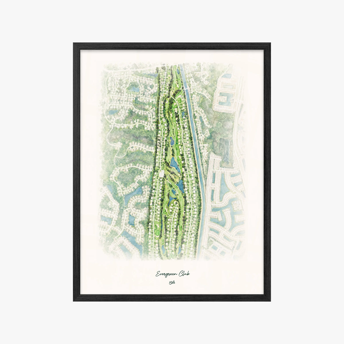 Evergreen Club black frame