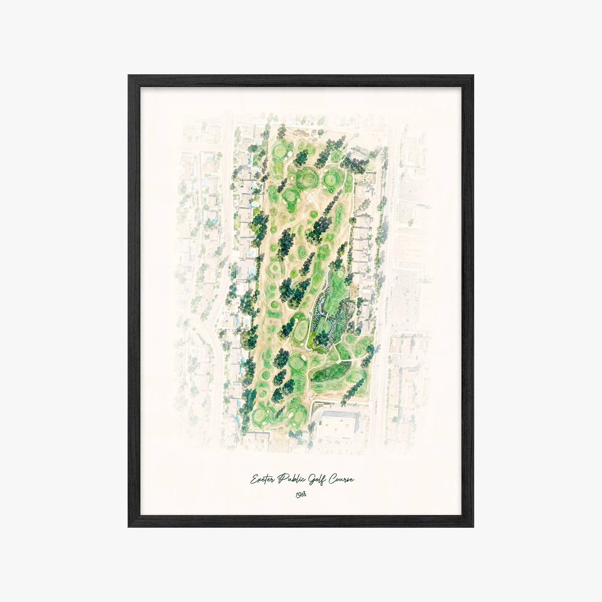 Exeter Public Golf Course black frame