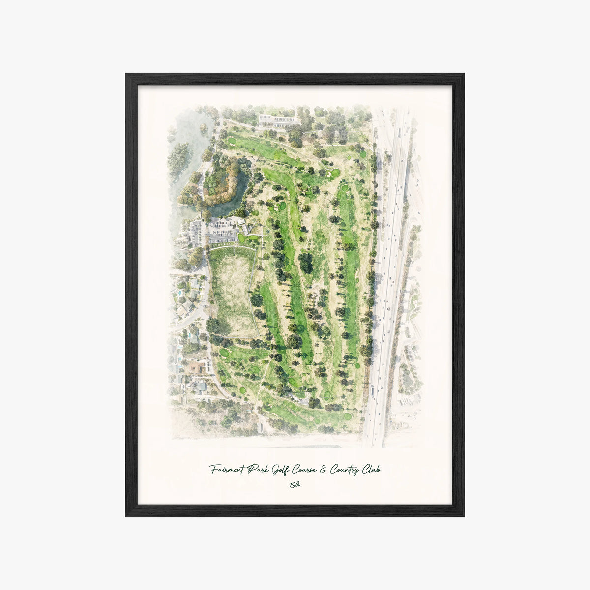 Fairmont Park Golf Course & Country Club black frame