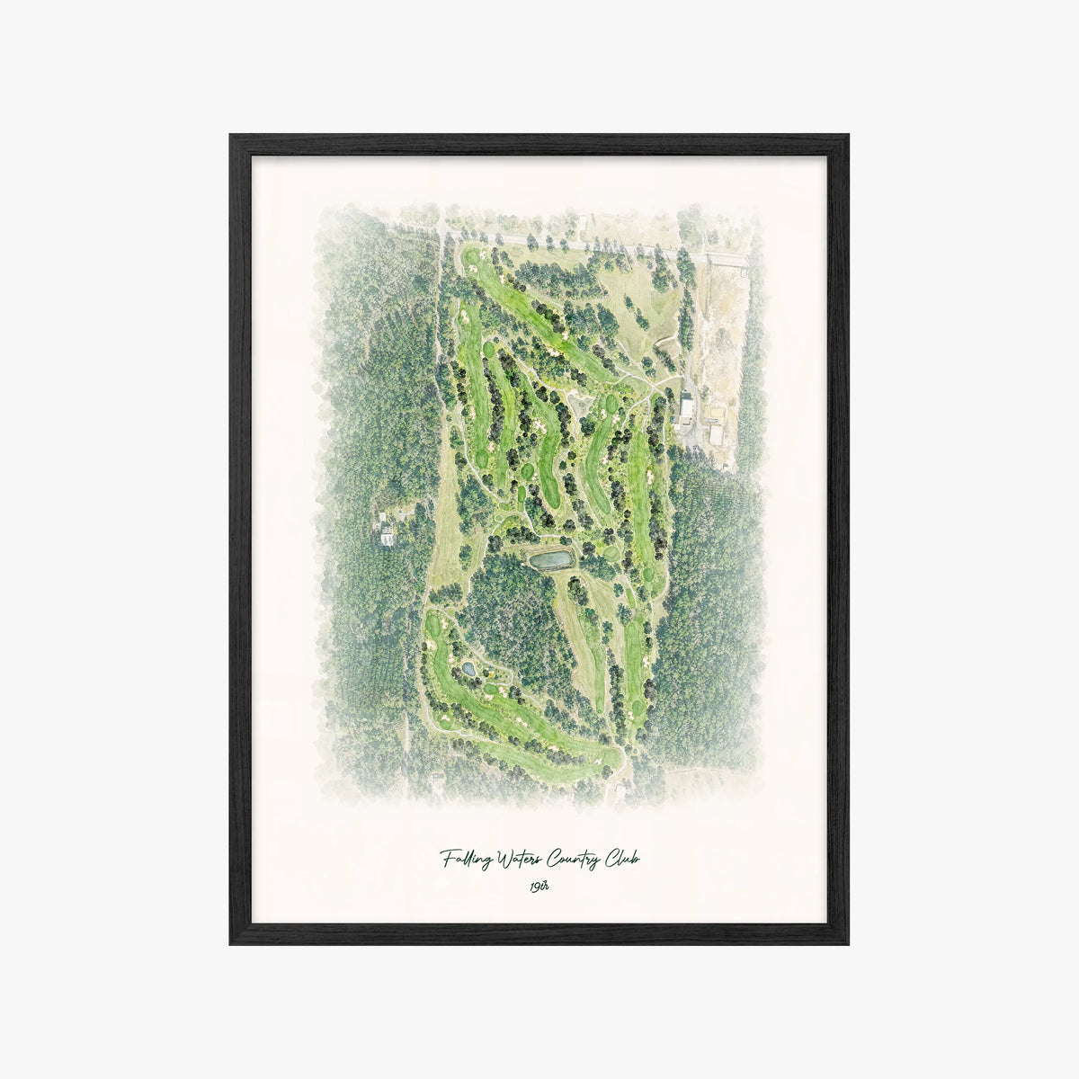 Falling Waters Country Club black frame