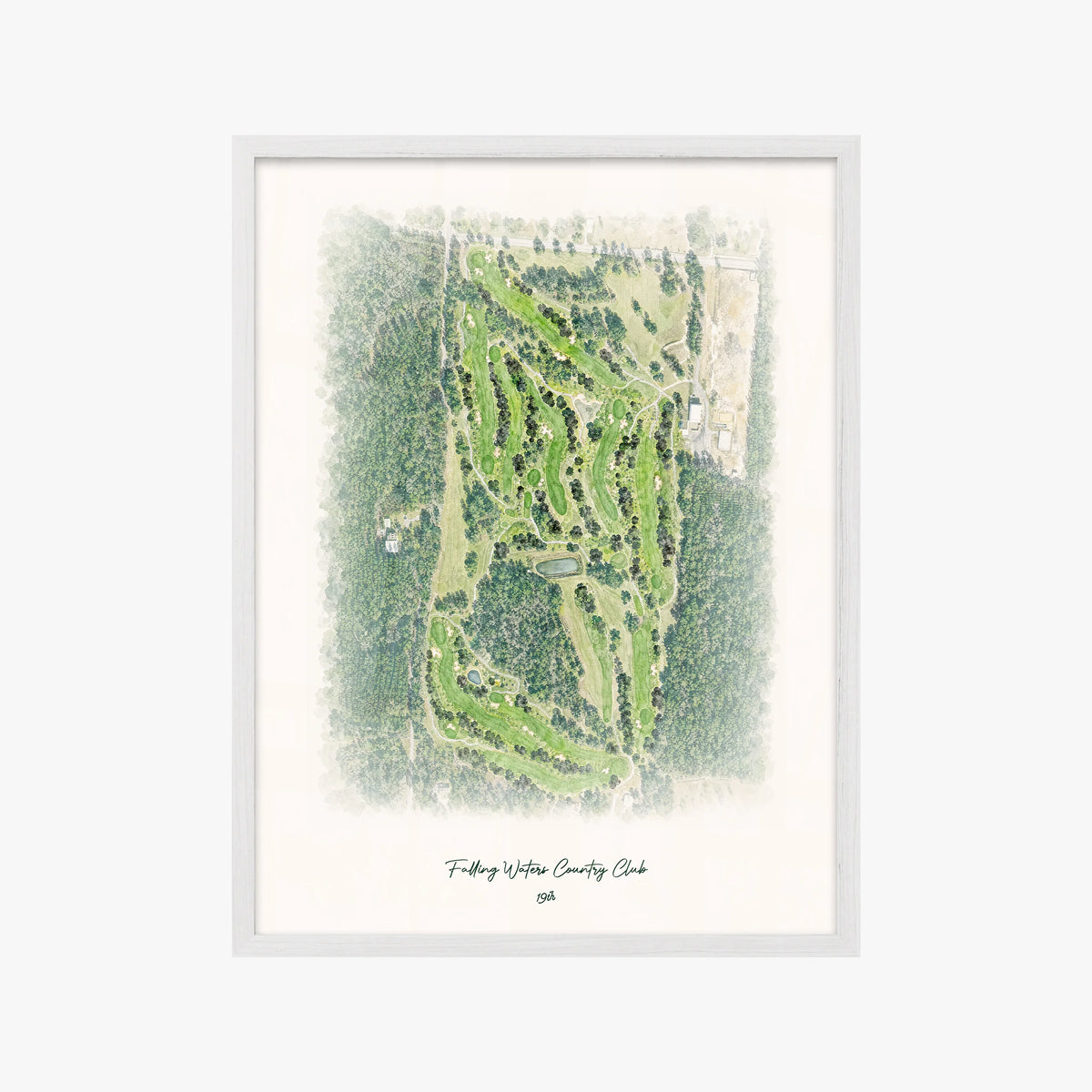Falling Waters Country Club white frame