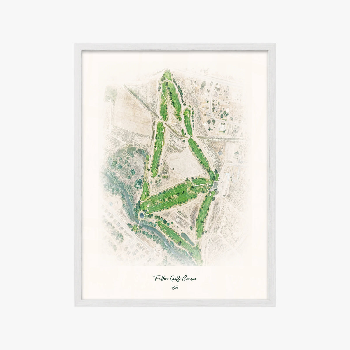 Fallon Golf Course white frame