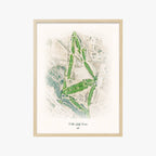 Fallon Golf Course wood frame