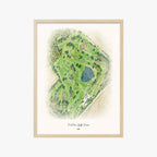 FarView Golf Course wood frame