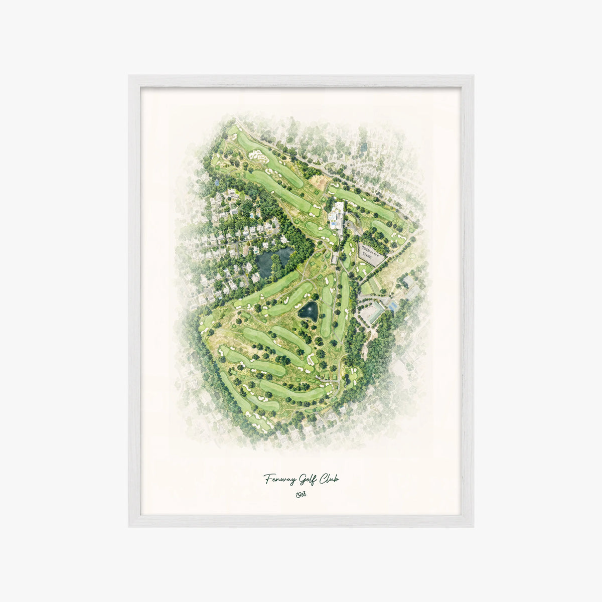 Fenway Golf Club white frame