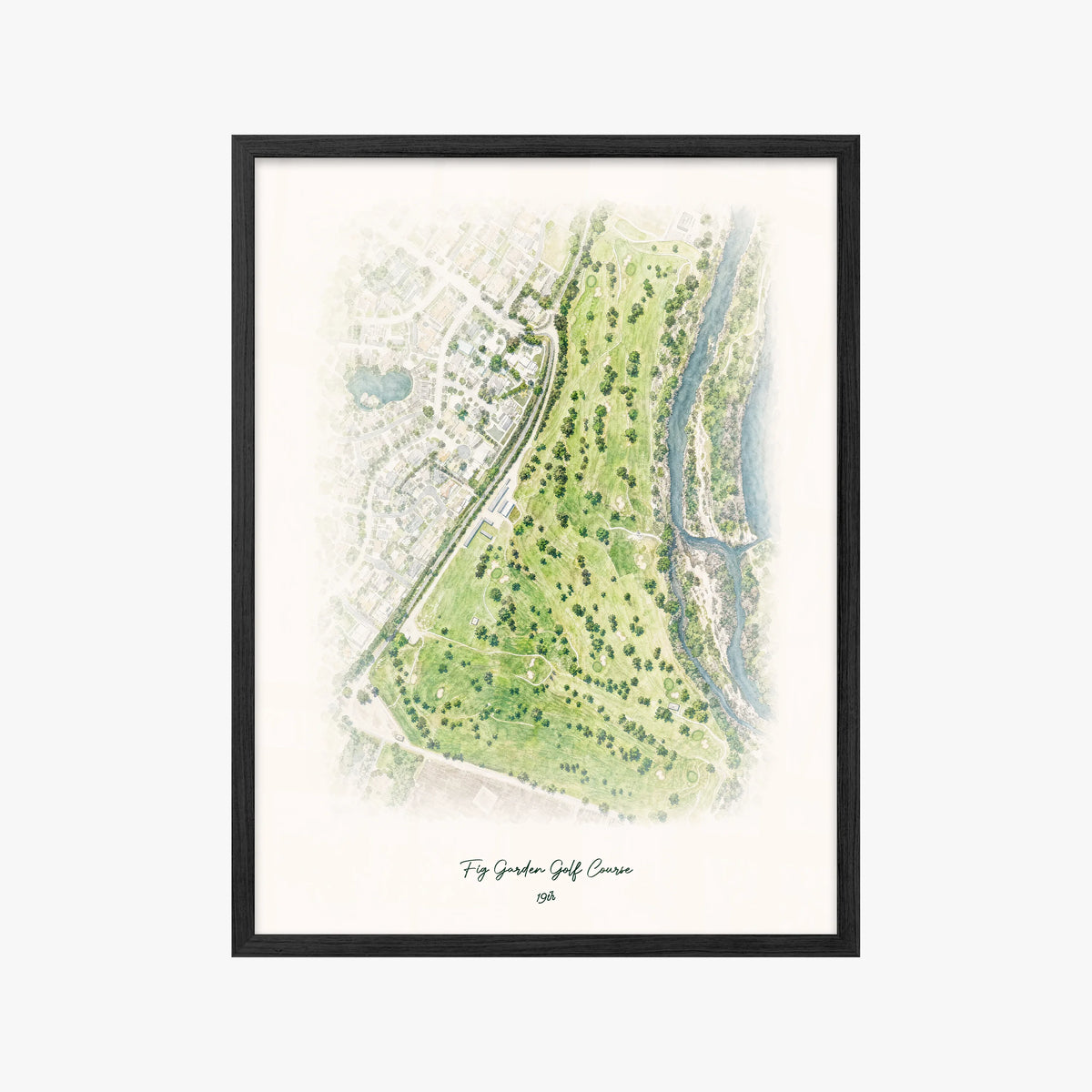 Fig Garden Golf Course black frame