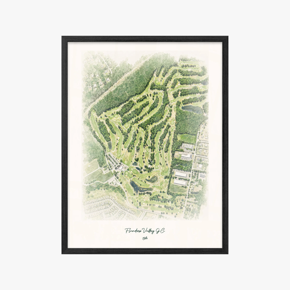 Flanders Valley G.C. black frame