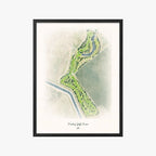 Forebay Golf Course black frame