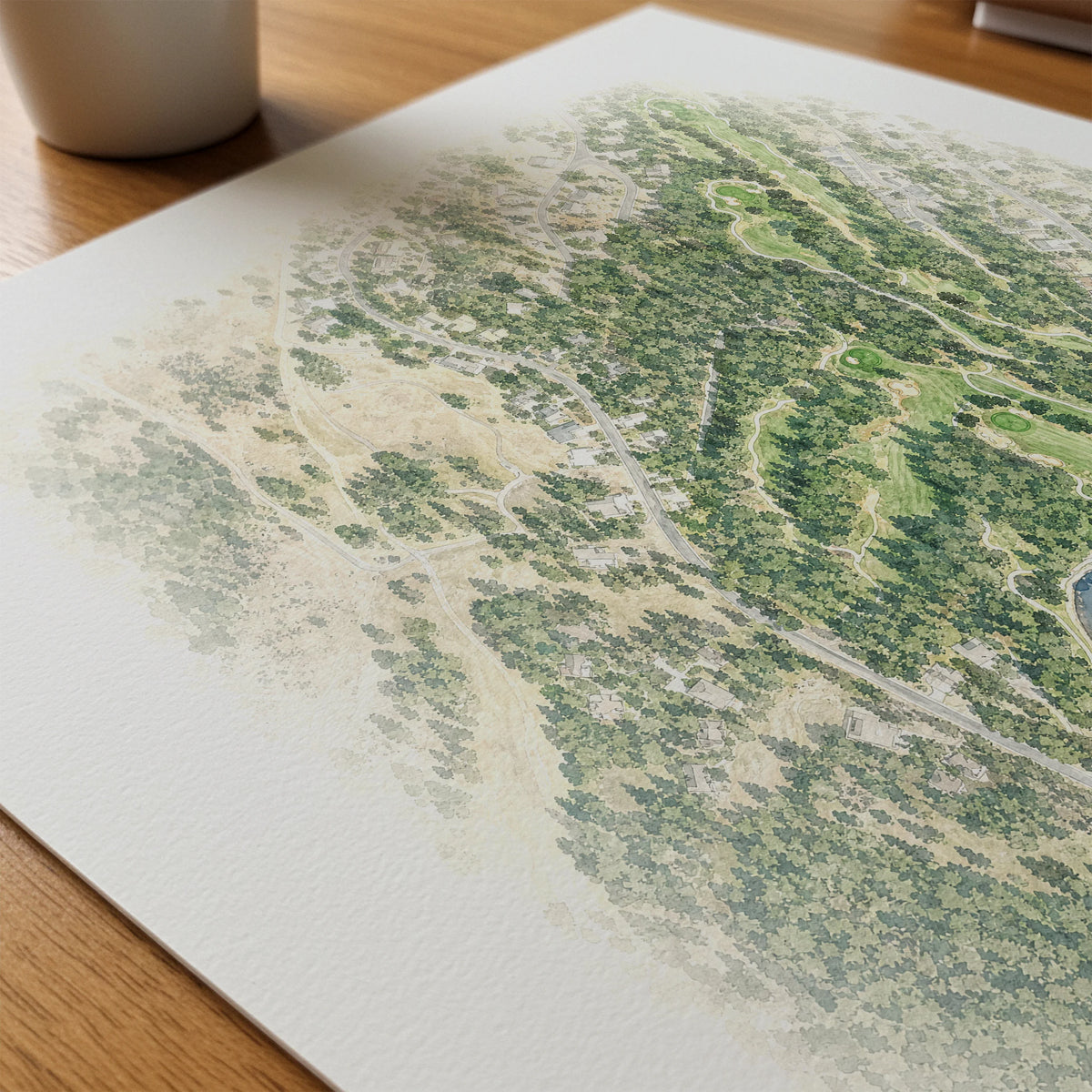Forest Meadows Golf Course mockup 4