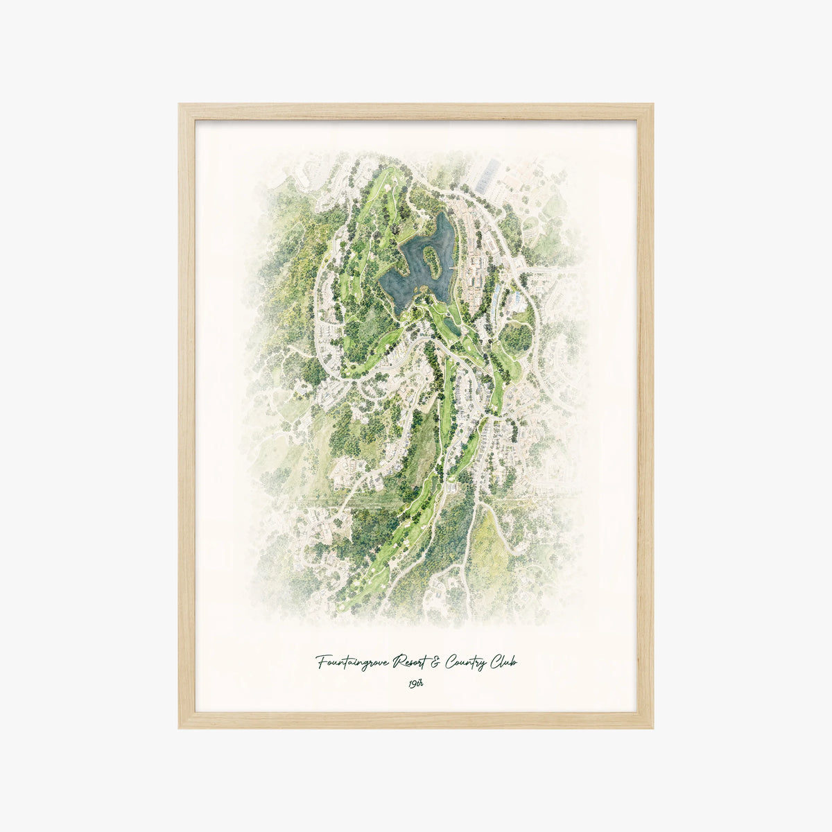 Fountaingrove Resort & Country Club wood frame