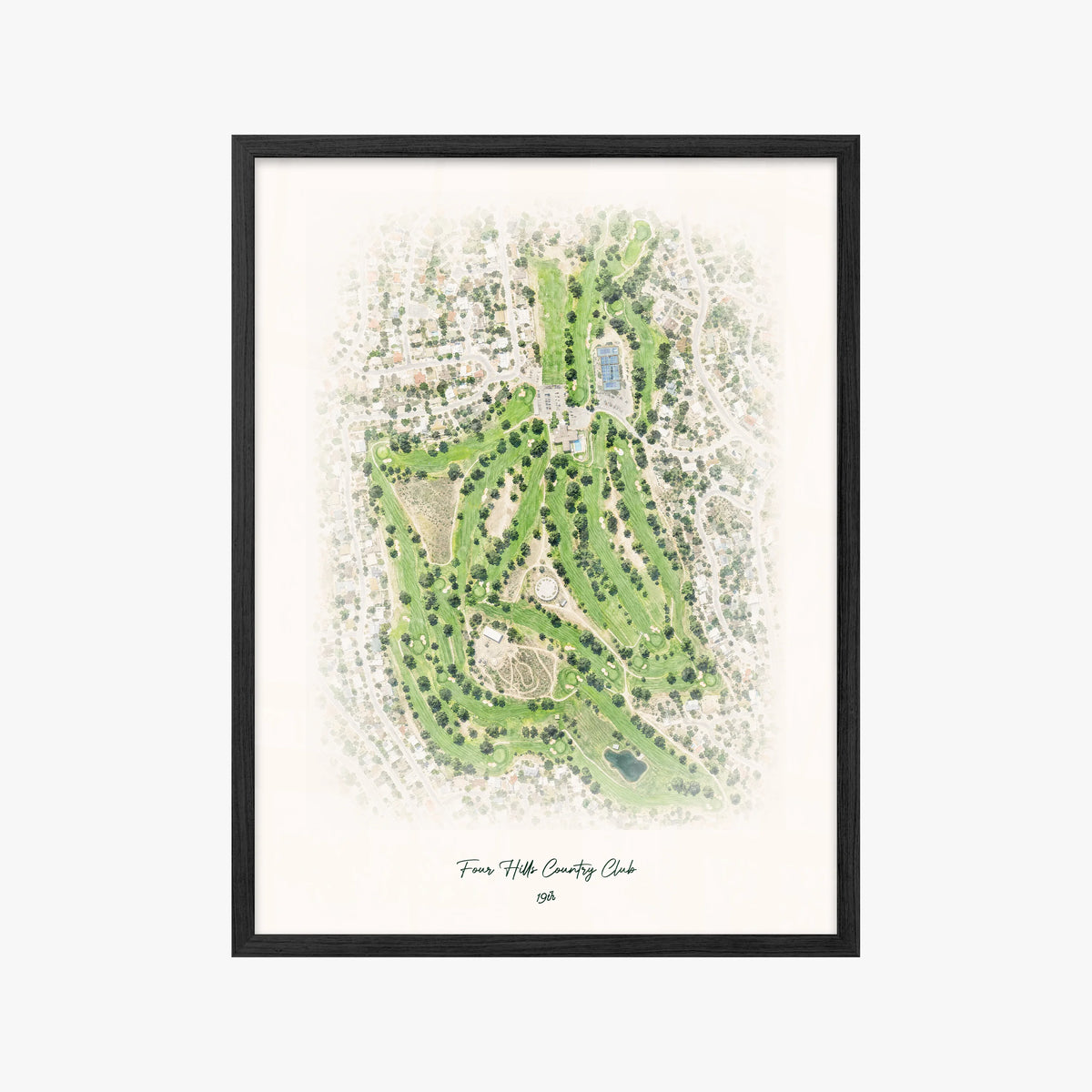 Four Hills Country Club black frame